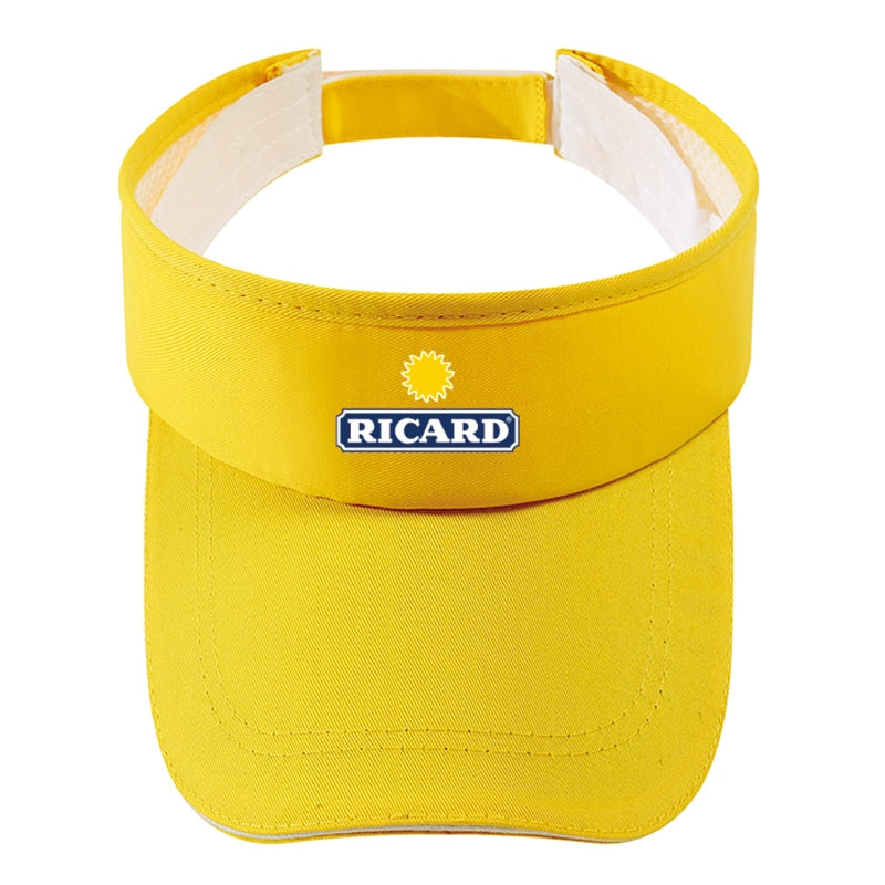 casque visiere ricard jaune