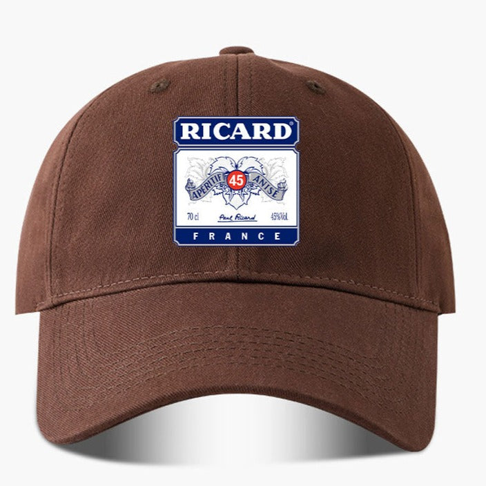 casquette ricard marron logo 45