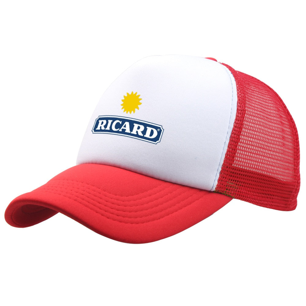 casquette ricard rouge filet